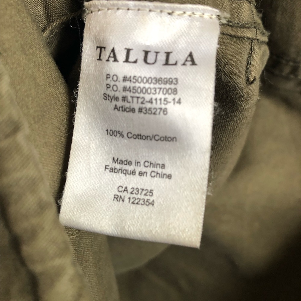 Talula Khaki Utility Jacket - Picture 5 of 8